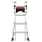 Little Giant Ladders Little Giant Plastic Polymer Black Ladder Wall Rack 1 pk 15097-002 - alternate 8